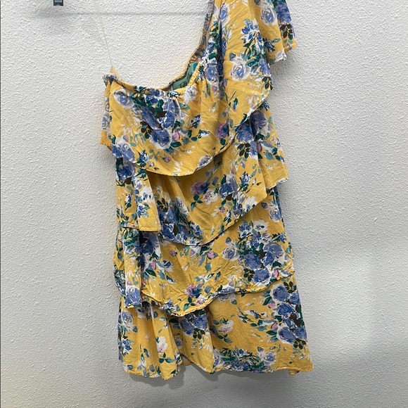 Filly Flair Dresses & Skirts - Filly Flair Floral One-Shoulder Dress